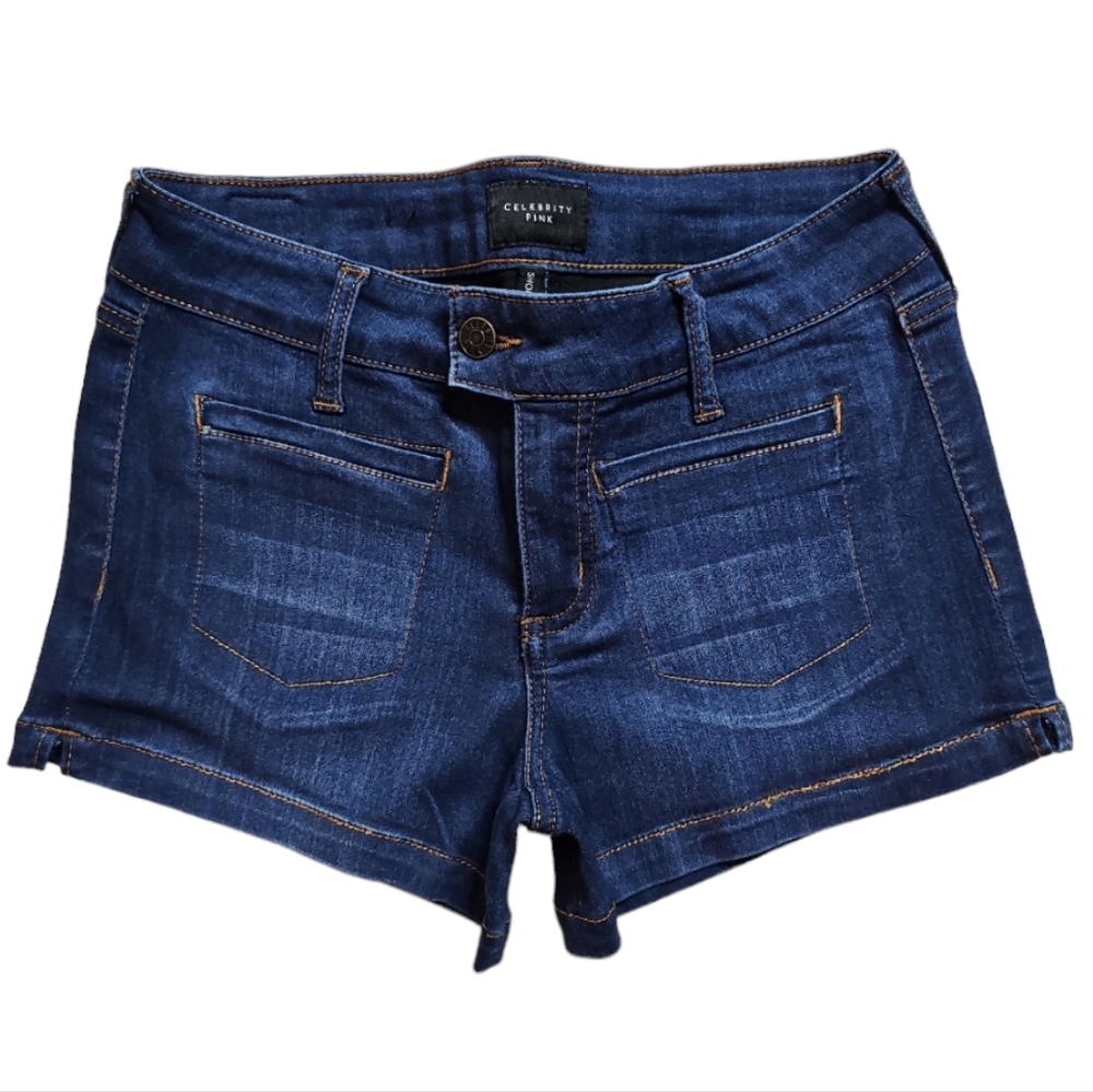 Celebrity Pink Denim Shorts. Womens Size: Waist 07/28x2.5 Inseam